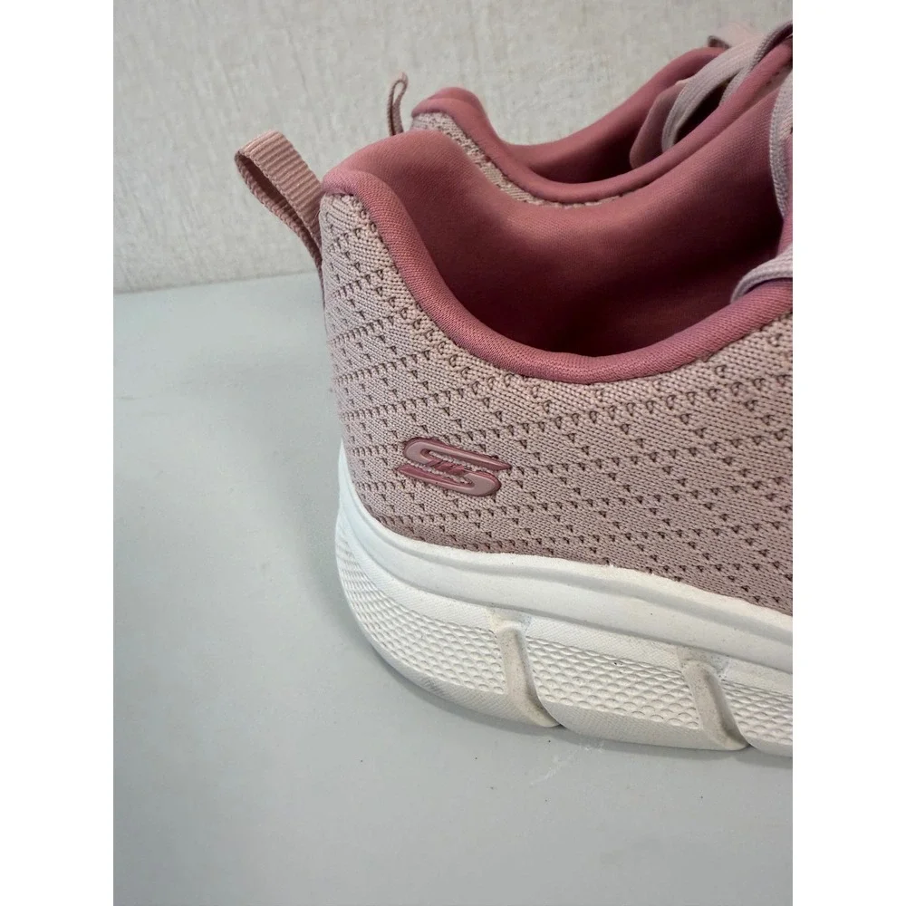 Skechers Women's BOBS Sport B Flex - Quick Pivot Sneaker Size 11 Blush Pink